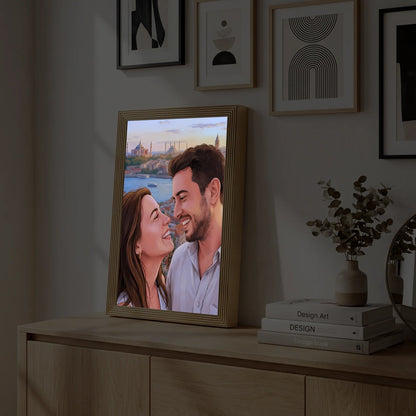 Kişiye Özel LED Fotoğraf Çerçevesi